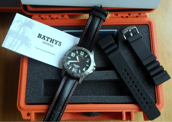 Bathys Benthic Ti Watch Winner Follow-Up Review Giveaways 