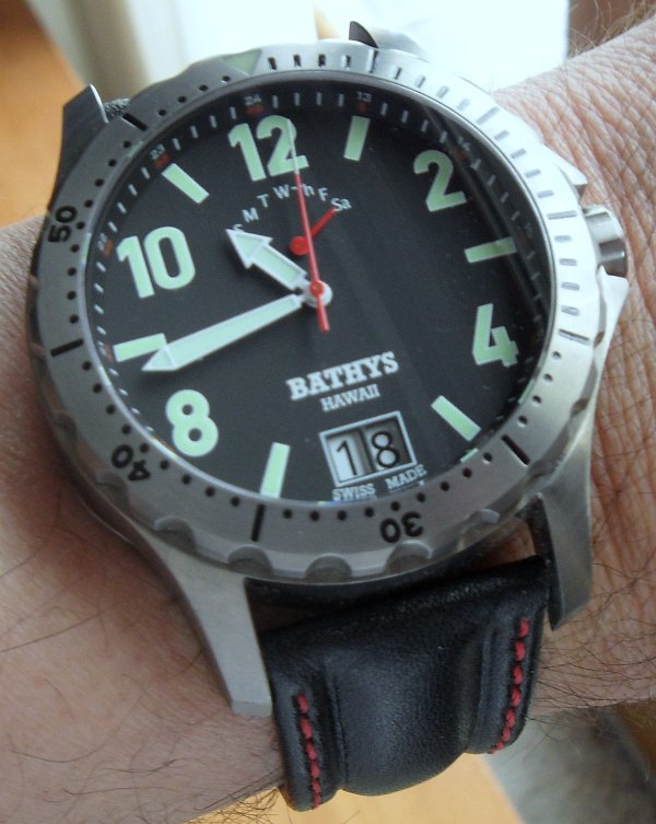 Bathys Benthic Ti Watch Winner Follow-Up Review Giveaways 