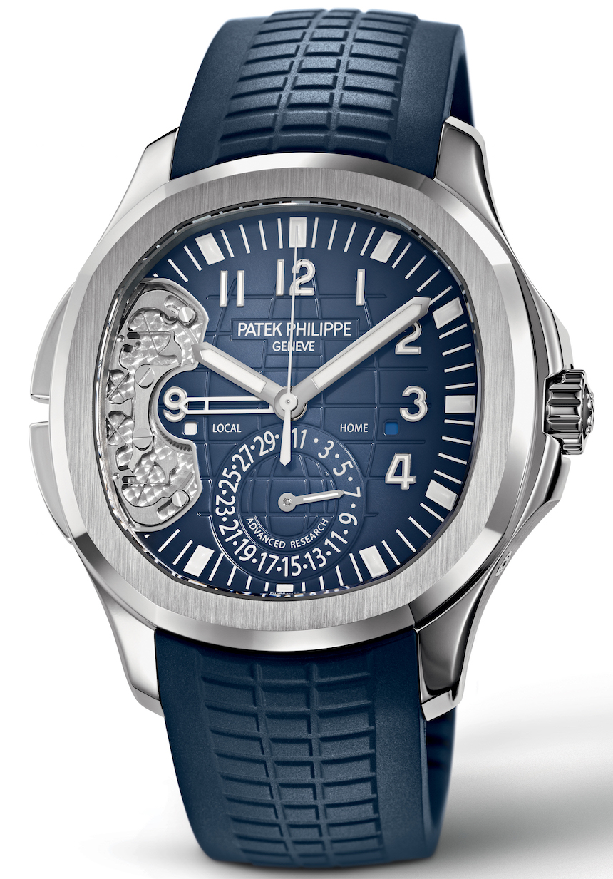Patek Philippe Advanced Research Aquanaut Travel Time 5650G Watch Watch Releases 