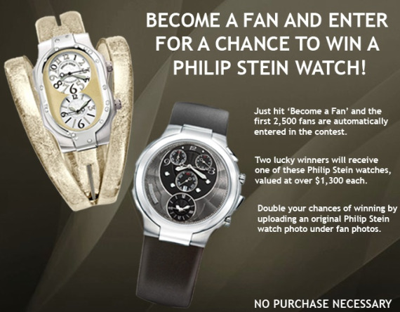 Philip Stein Wants To Be Your Friend, Will Give You Chance To Win A Watch For The Opportunity Giveaways 