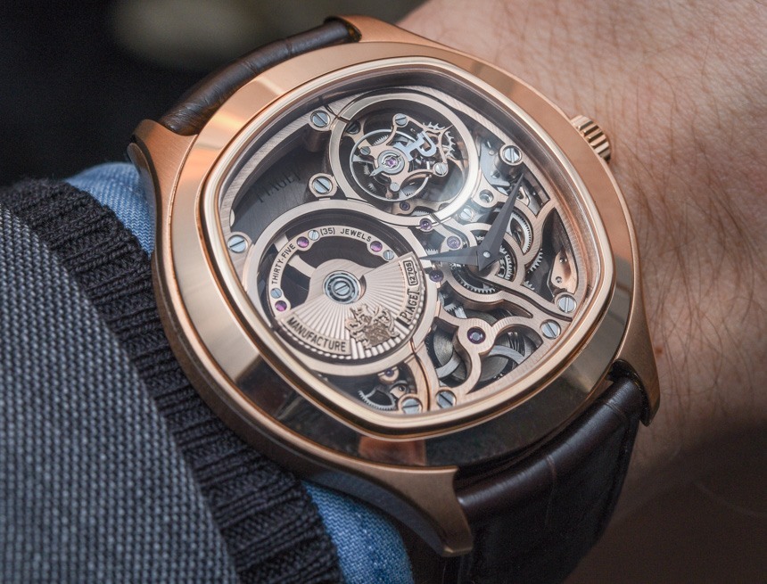 Piaget Emperador Cushion Tourbillon Automatic Skeleton Watch For 2015 Hands-On Hands-On 