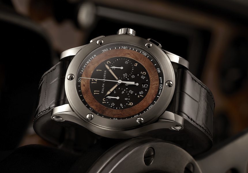 Ralph Lauren Automotive Chronograph Watch For SIHH 2015 Watch Releases 