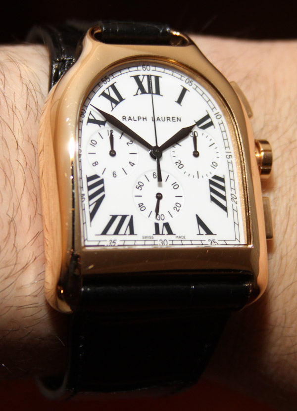 Ralph Lauren Stirrup Chronograph Watch Review Wrist Time Reviews 