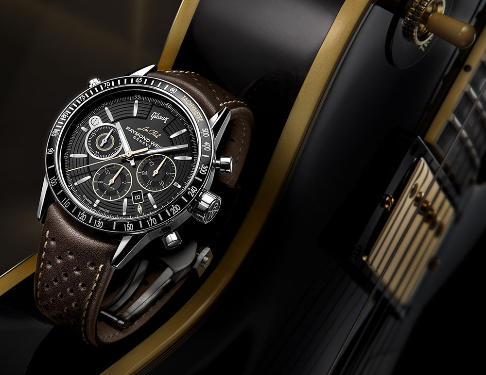 Raymond Weil Freelancer Chronograph Gibson Les Paul Watch Watch Releases 