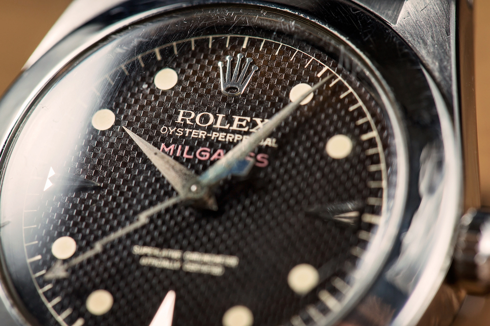 Race Car Driver Bobby Allison’s Flat Bezel Tropical Dial Rolex Milgauss Ref. 6541 Watch Hands-On 