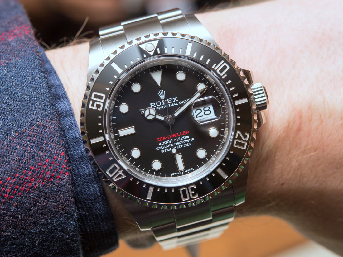 Rolex Sea-Dweller 126600 Watch Marks 50th Anniversary Of The Sea-Dweller Hands-On 