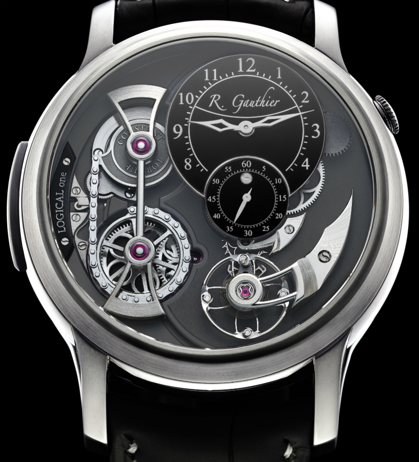 Romain Gauthier Logical One Natural Titanium Watch Watch Releases 