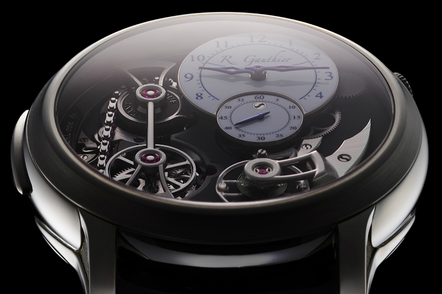 Romain Gauthier Logical One Natural Titanium Watch Watch Releases 