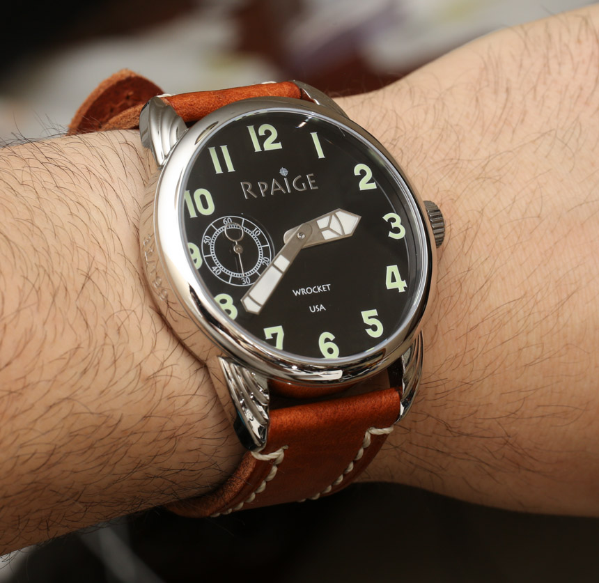 Rpaige Wrocket Watch By Richard Paige Uses Vintage American Movements, Review Wrist Time Reviews 
