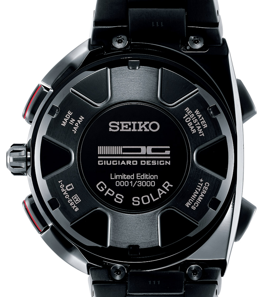 Seiko Astron Giugiaro Design Limited Edition SSE121 GPS Watch Watch Releases 
