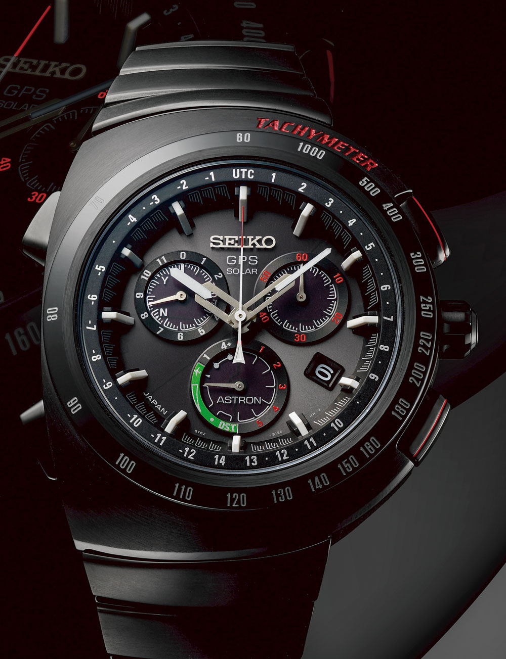 Seiko Astron Giugiaro Design Limited Edition SSE121 GPS Watch Watch Releases 