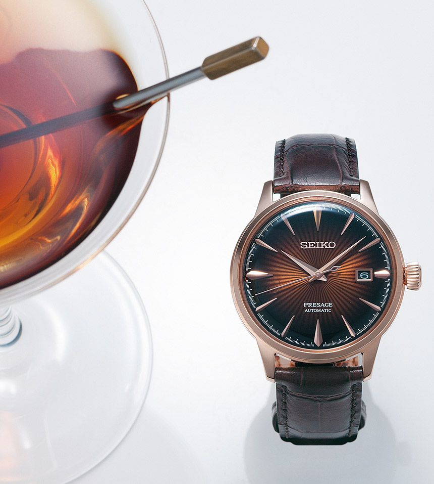 Seiko Presage SSA & SRPB 'Cocktail Time' Watches For 2017 Watch Releases 