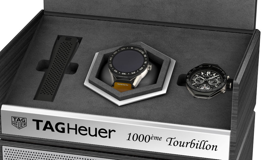 TAG Heuer Marks 1,000th COSC-Certified Tourbillon Movement With eBay Auction Including New Modular Smartwatch Sales & Auctions 