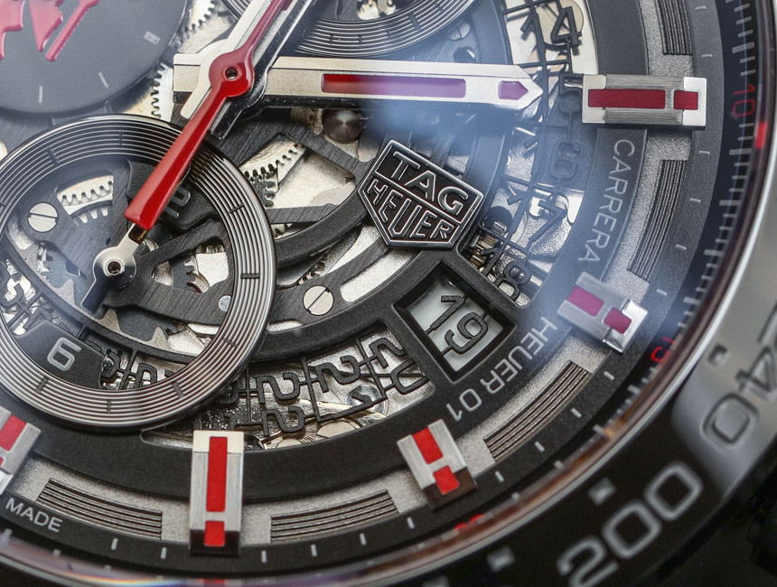 TAG Heuer Carrera Heuer 01 Manchester United Red Devil Watch Hands-On Hands-On 