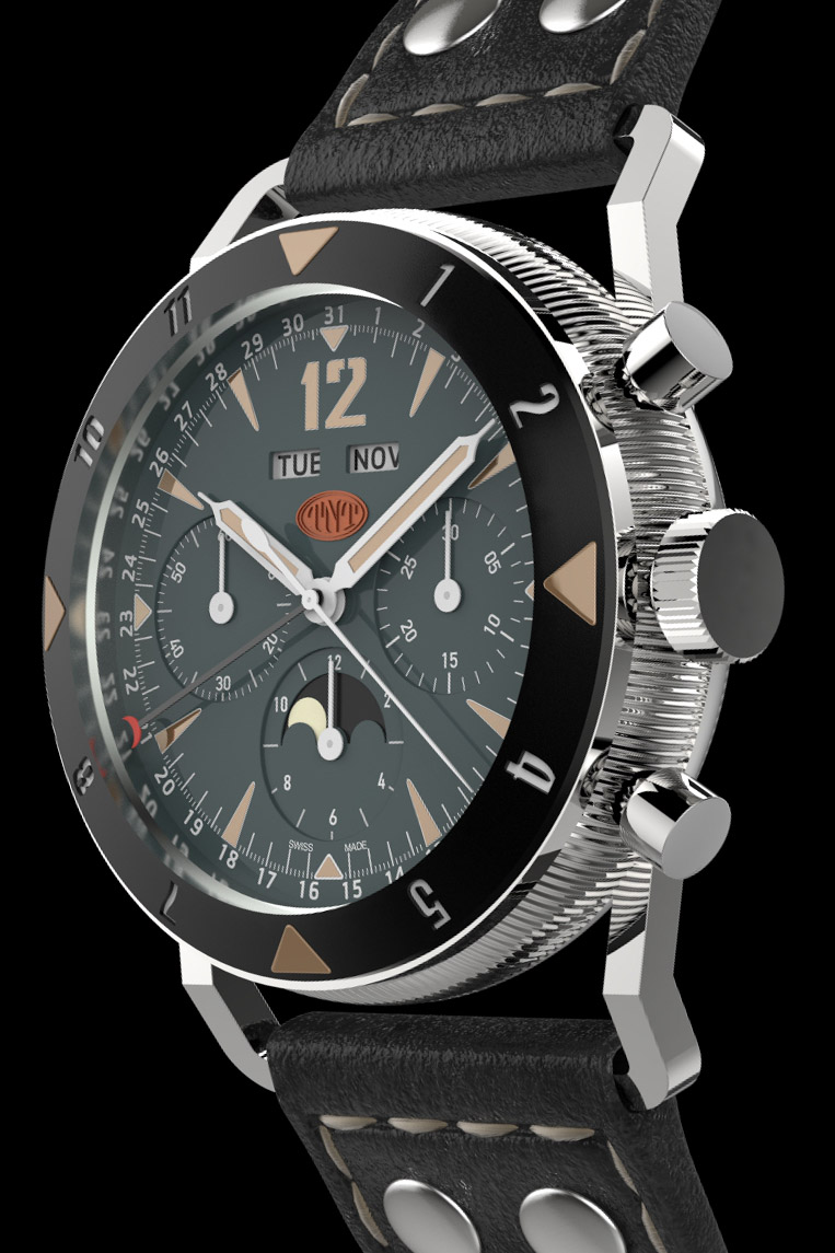TNT Challenger Black Luna Watch: Something Old, Something New, Something Awesome Watch Releases 