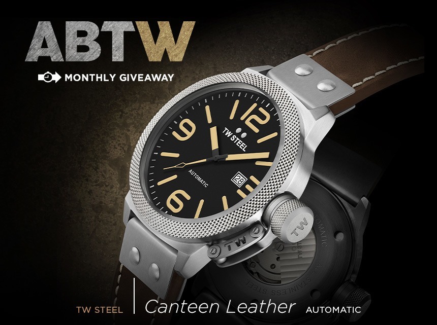 LAST CHANCE: TW Steel Canteen Automatic Watch Giveaway Giveaways 