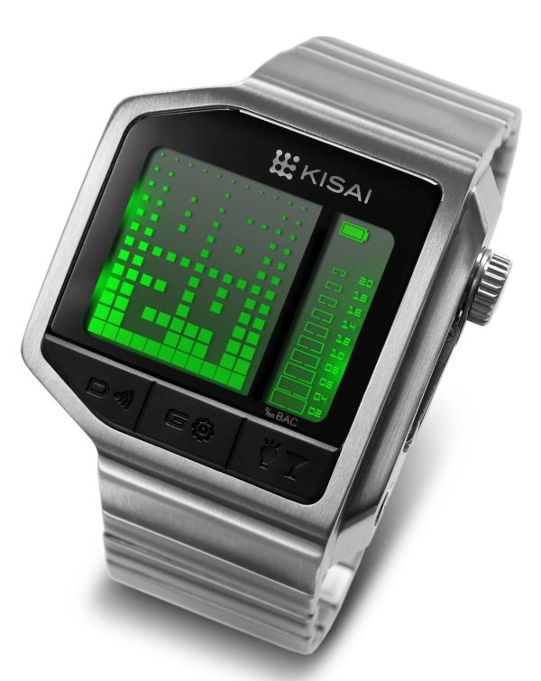 ToykoFlash Kisai Intoxicated Watch With Breathalyzer Watch Releases 