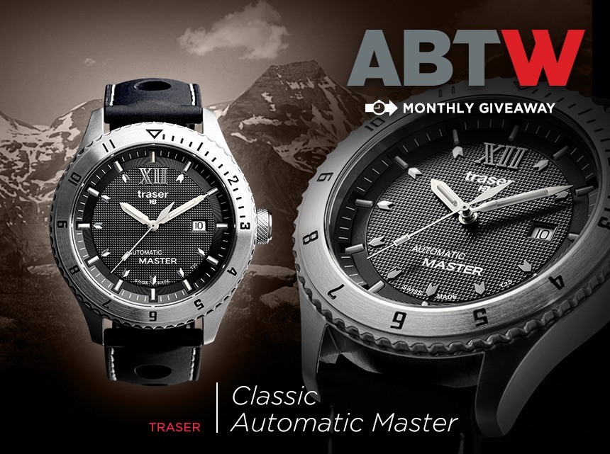 WATCH GIVEAWAY: Traser Classic Automatic Master Giveaways 