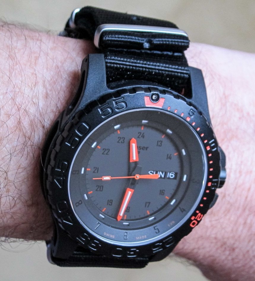 Watch Winner Review: Traser Red Combat Giveaways 