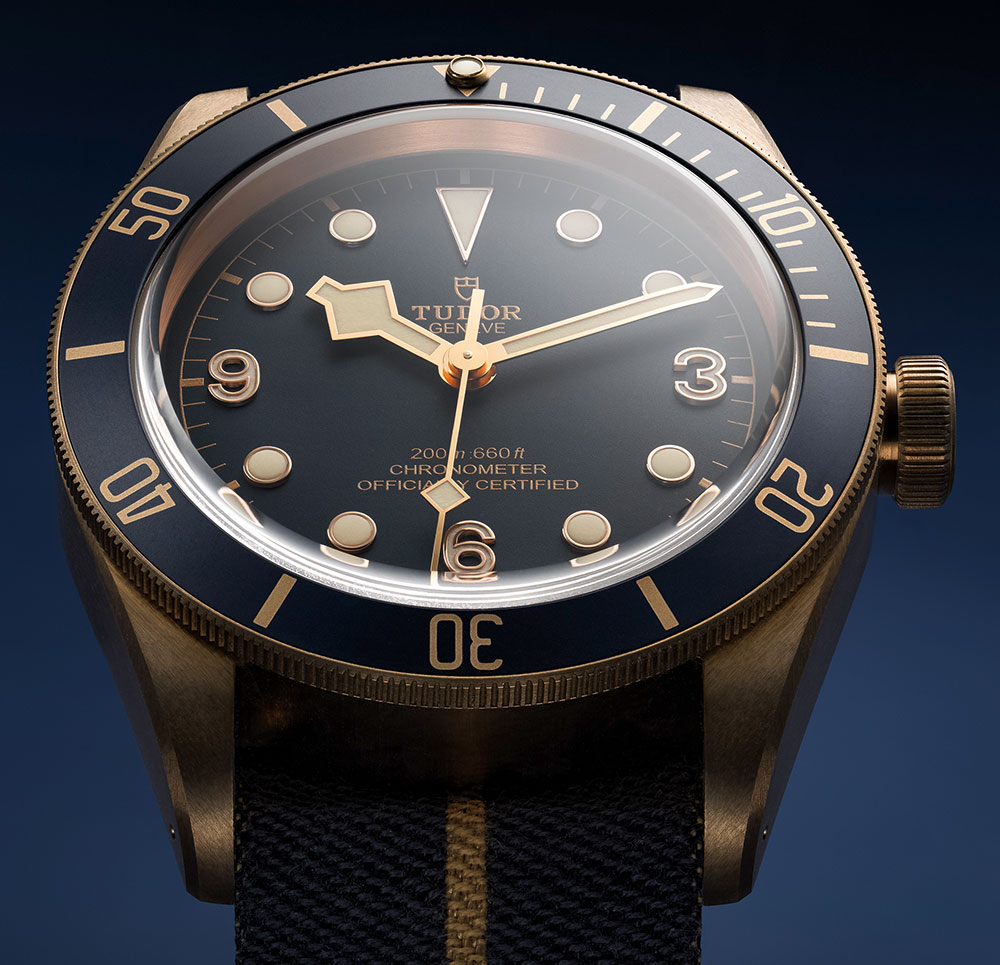 Tudor Heritage Black Bay Bronze Blue Watch Watch Releases 