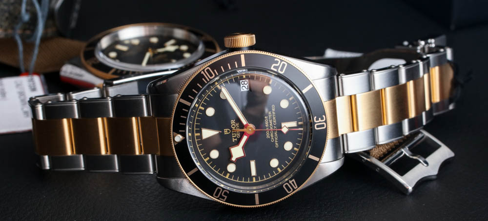 Tudor Heritage Black Bay S&G 79733N Two-Tone Watch Hands-On Hands-On 