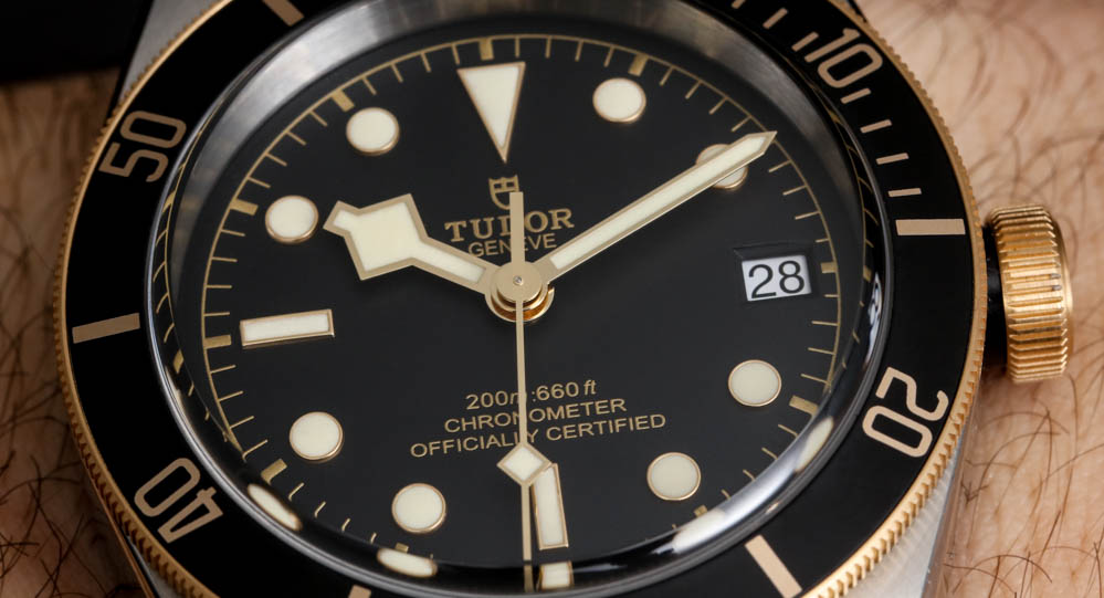 Tudor Heritage Black Bay S&G 79733N Two-Tone Watch Hands-On Hands-On 