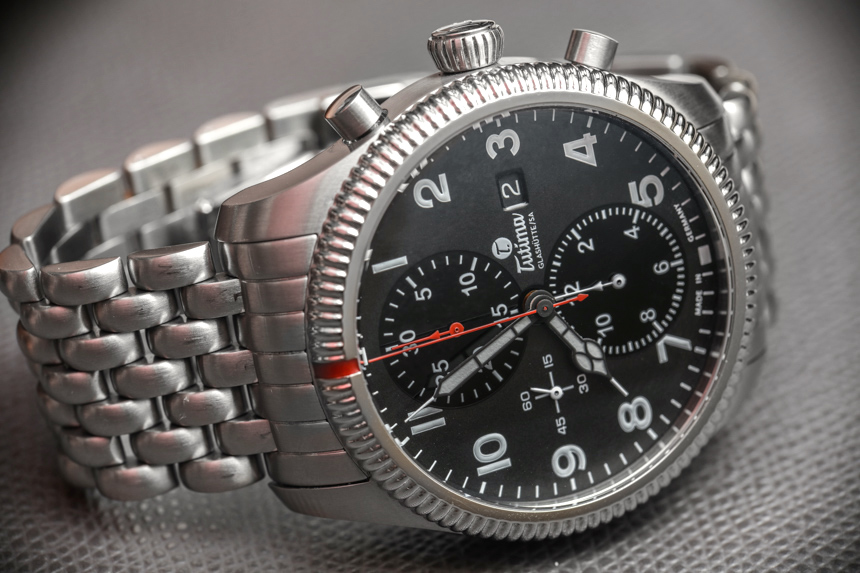 Tutima Grand Flieger Classic Chronograph Watch Review Wrist Time Reviews 