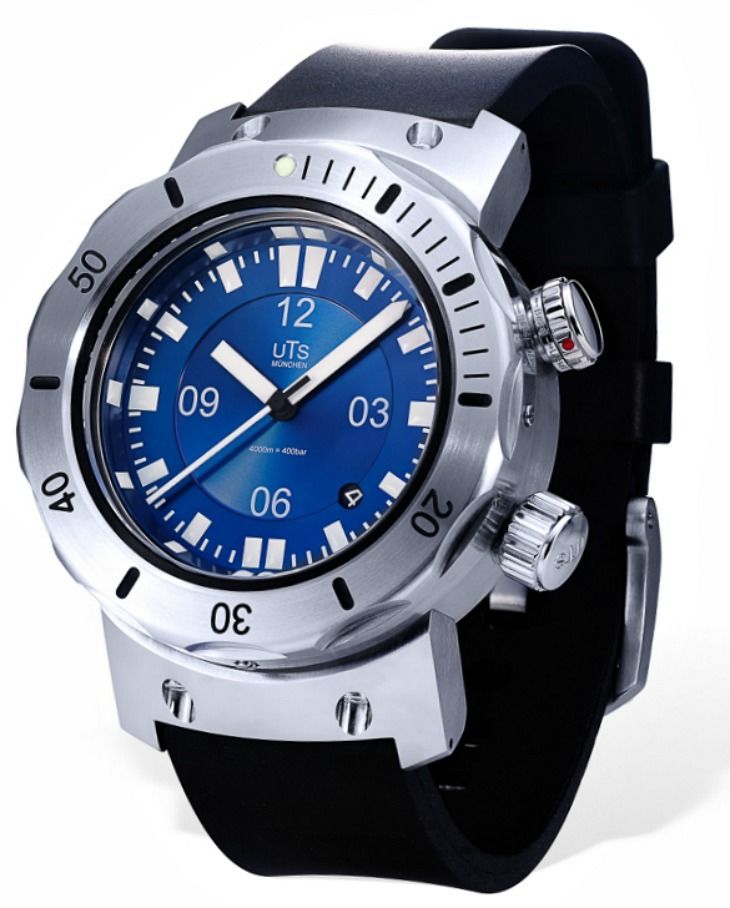 UTS 4000M Pacific Horizon Blue Dive Watch Watch Releases 