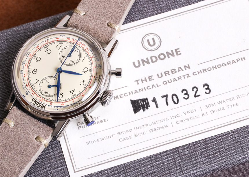 Undone Urban Vintage Chronograph Watch Review Wrist Time Reviews 