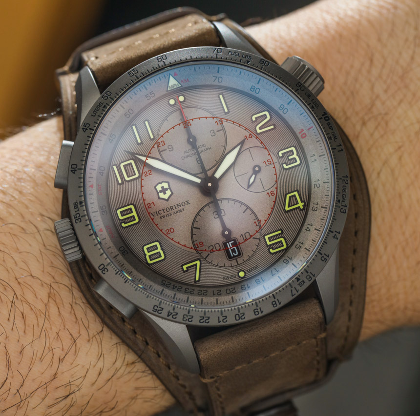 Victorinox Swiss Army Airboss Mach 9 Titanium Limited Edition Watch Hands-On Hands-On 