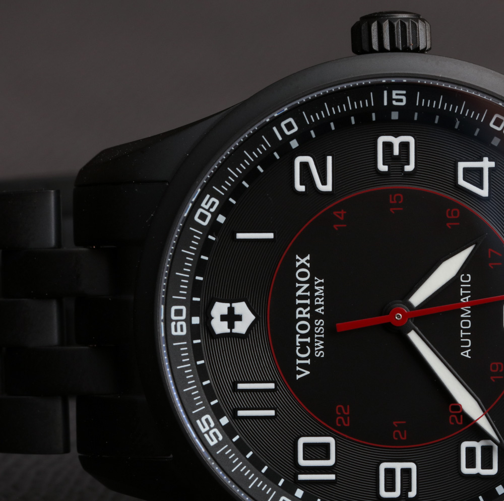 Victorinox Swiss Army Airboss Mechanical Black Edition Watch On Bracelet Follow-Up Review Wrist Time Reviews 