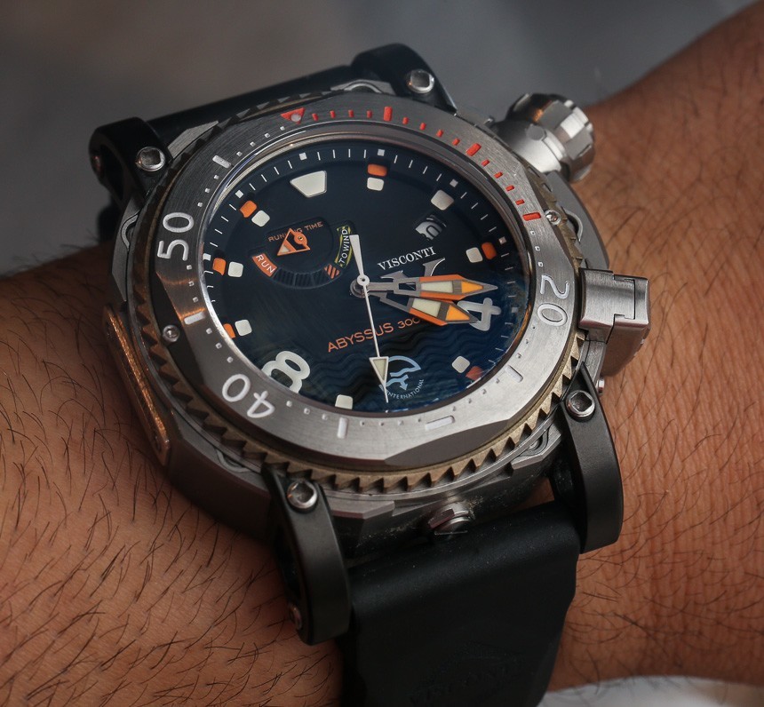 Visconti Abyssus Scuba 3000m Dive Watches Hands-On Hands-On 