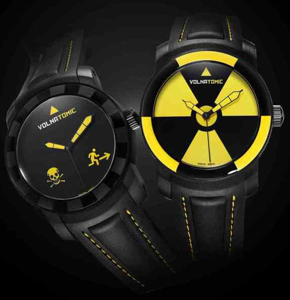 Volna Volnatomic Watches Are Radioactive Art Watch Releases 