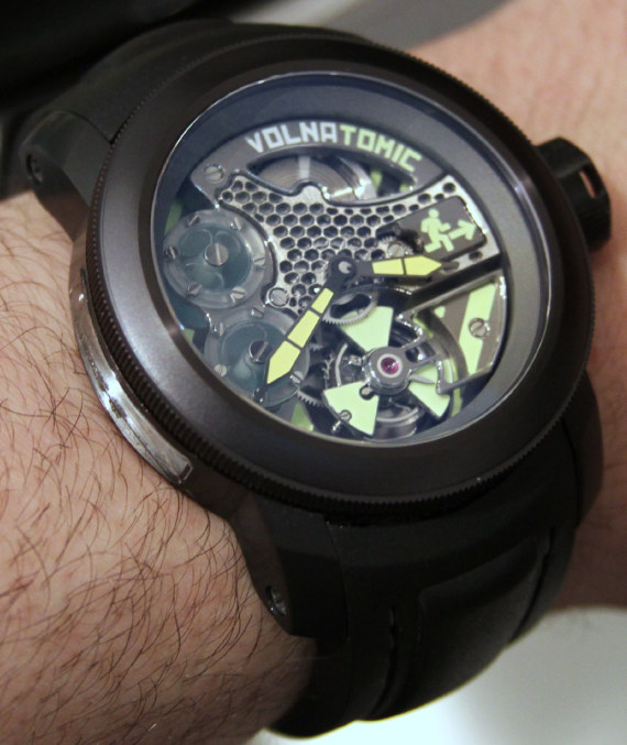 Volna Volnatomic Watches Are Radioactive Art Watch Releases 