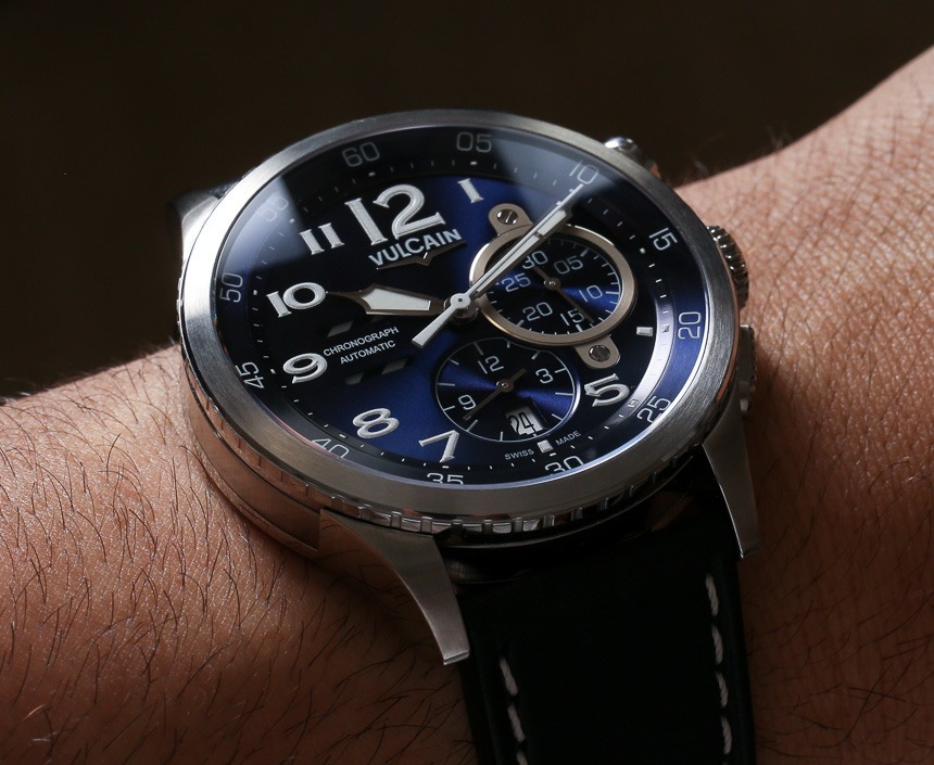 Vulcain Aviator Instrument Chronograph Watch Review Wrist Time Reviews 