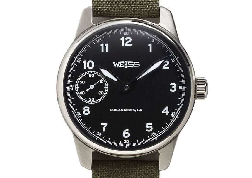 Revised Weiss Standard Issue Field Watch Now Packs More US-Made Key Components Watch Releases 