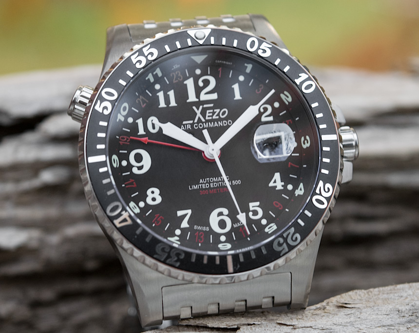 Xēzo Air Commando D-45R & D-45S Watch Review Wrist Time Reviews 