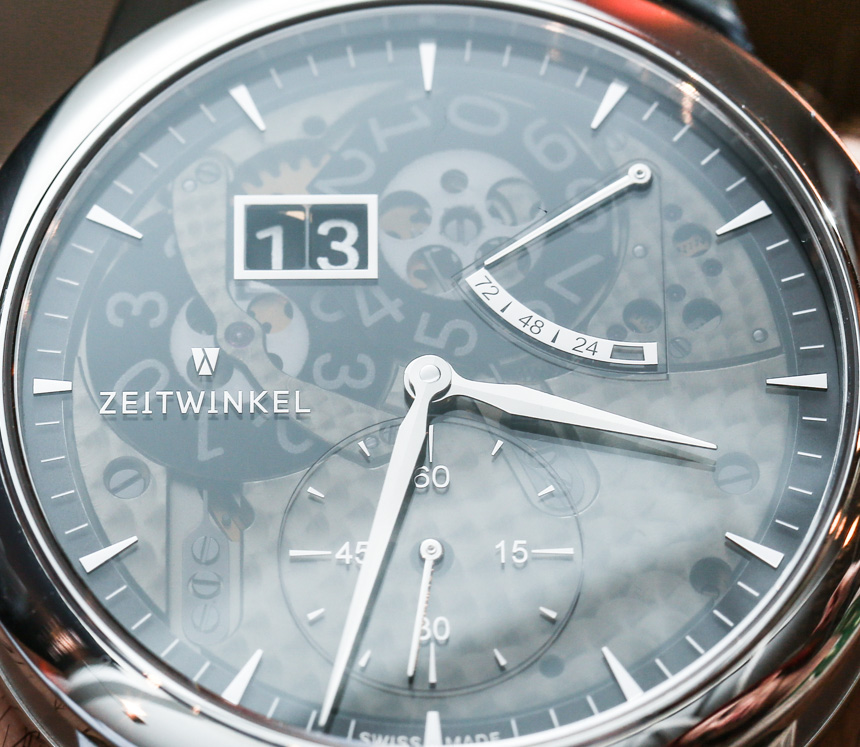 Zeitwinkel 273° Saphir Fumé Watch Hands-On Hands-On 