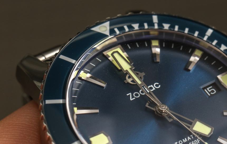 Zodiac Super Sea Wolf 53 Compression ZO9257, ZO9258 Watches On New Bracelet Hands-On Hands-On 