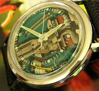 Historical Bulova Accutron Spaceview Electonic Watch Is Futuristic (For 1965); Immensely Collectible Feature Articles 