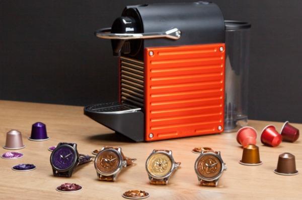 Blancier Grand Cru Watch With Nespresso Capsule Dial Watch Releases 