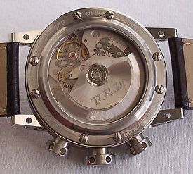 BRM V12-44 Chronograph Watch With Checkered Racing Strap Available Sales & Auctions 