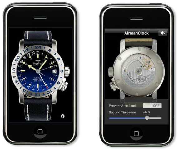 Glycine Airman Watch iPhone App Feature Articles 