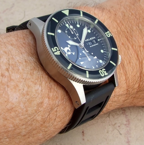 Helson Blackbeard Chronograph Watch Review Wrist Time Reviews 