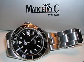 Mint Marcello C. Nettuno 3 Watch In Black Available Now Sales & Auctions 