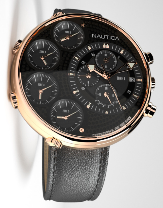 Nautica NMX 400 Watch With Five Movements Watch Releases 
