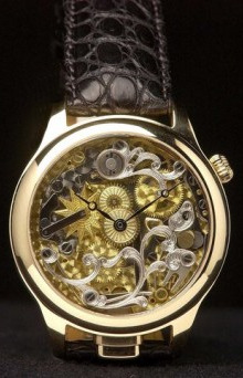 Nivrel 5 Minute Repeater Skeletonized Gold Watch Available On James List Sales & Auctions 