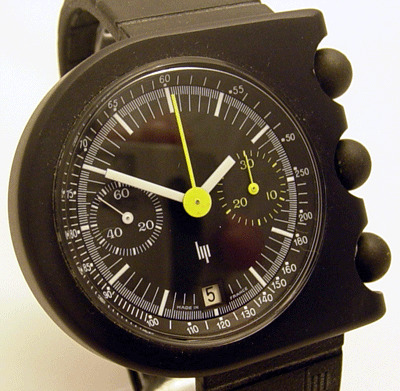 LIP Mach 2000 Dark Master Chronograph X Watch Review: Seventies Design Era Revival Fit To be Worn Wrist Time Reviews 