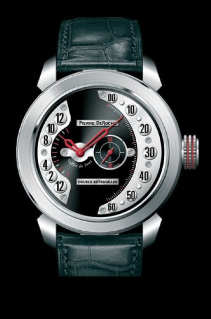 Well-Done Double Retrograde From Pierre DeRoche: New Brand On The Scene Watch Releases 