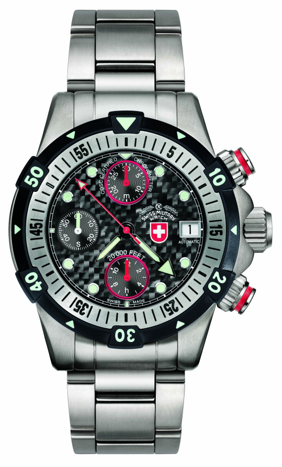 CX Swiss Military 20,000 Feet Diver: Deepest Diving Mechanical Watch Ever Watch Releases 
